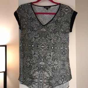 Paisley print Express top size small